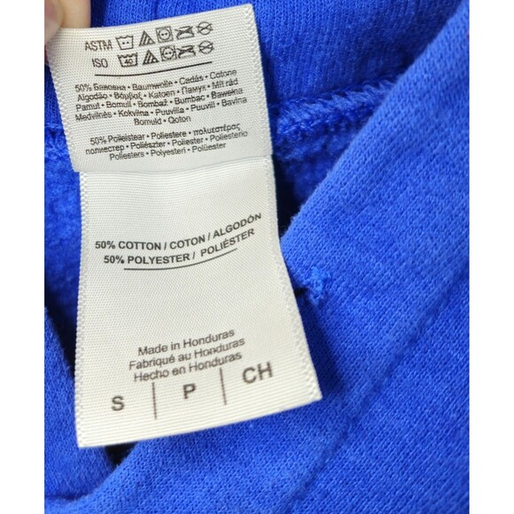 Unique Chicago Cubs Hoodie USA Bat Flag Back Men’s M Blue Vintage MLB - Picture 5 of 9